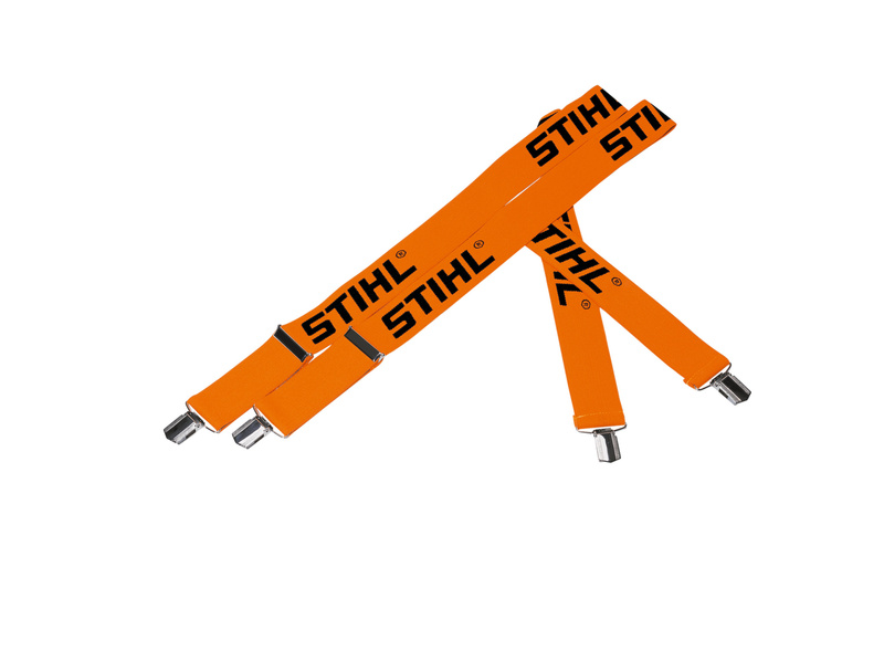 STIHL Szelki pomarańczowe S/M 110cm, metalowe klip