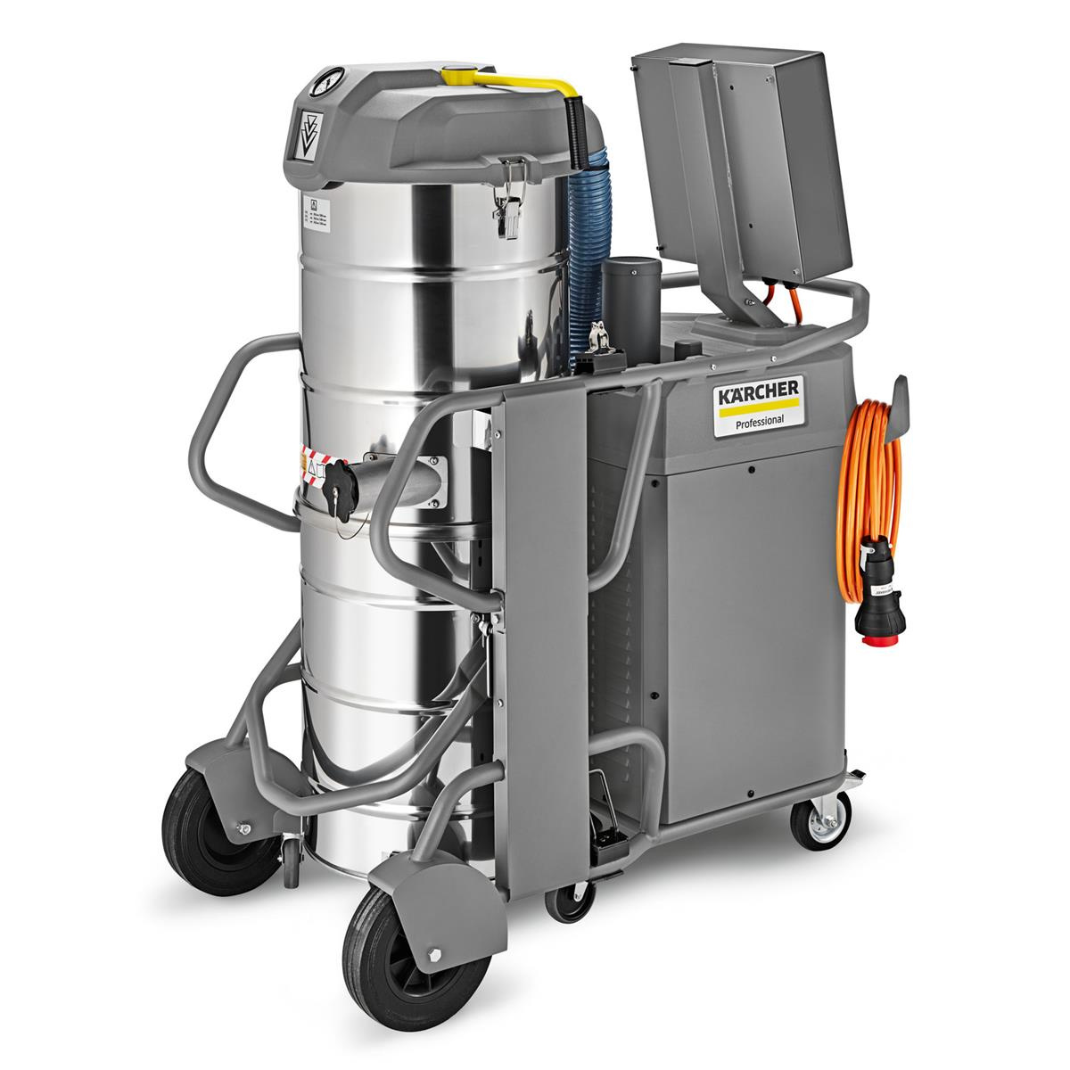 Karcher Odkurzacz Przemysłowy IVS 100/75 M Z22 - bezpieczeństwo i mobilność