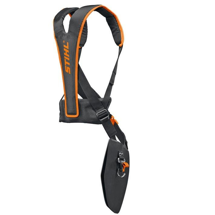 STIHL Szelki ADVANCE PLUS w kolorze jaskrawo pomarańczowym - komfort i wsparcie