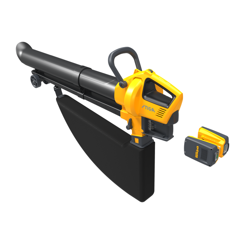 STIGA VS 100e - Dmuchawa akumulatorowa, zestaw