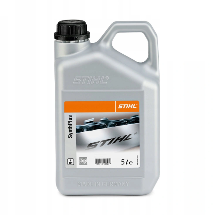 STIHL Olej do pił łańcuchowych SynthPlus 5l - półsyntetyczna formuła i doskonała ochrona