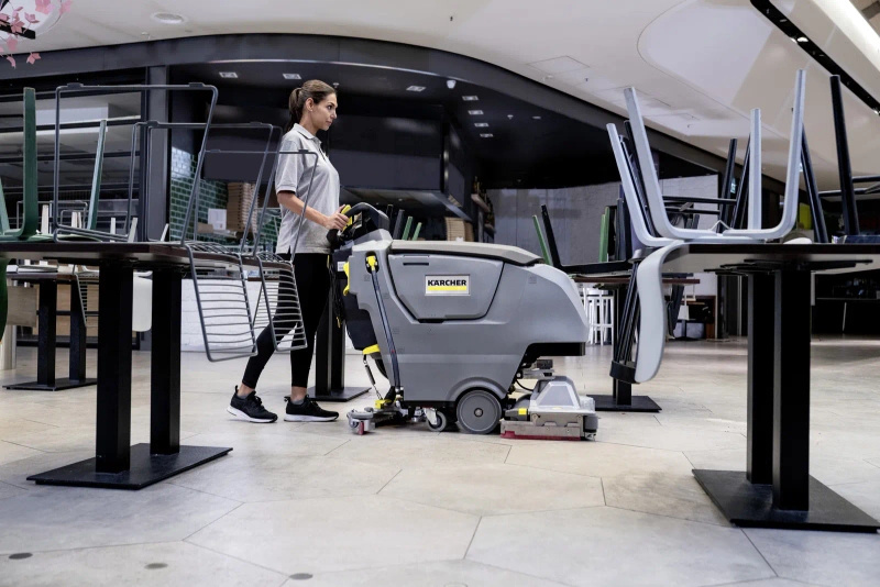 Karcher B 50 W Bp+R55+Dose+Rinse+Autofill - szorowarka prowadzona ręcznie akumulatorowa