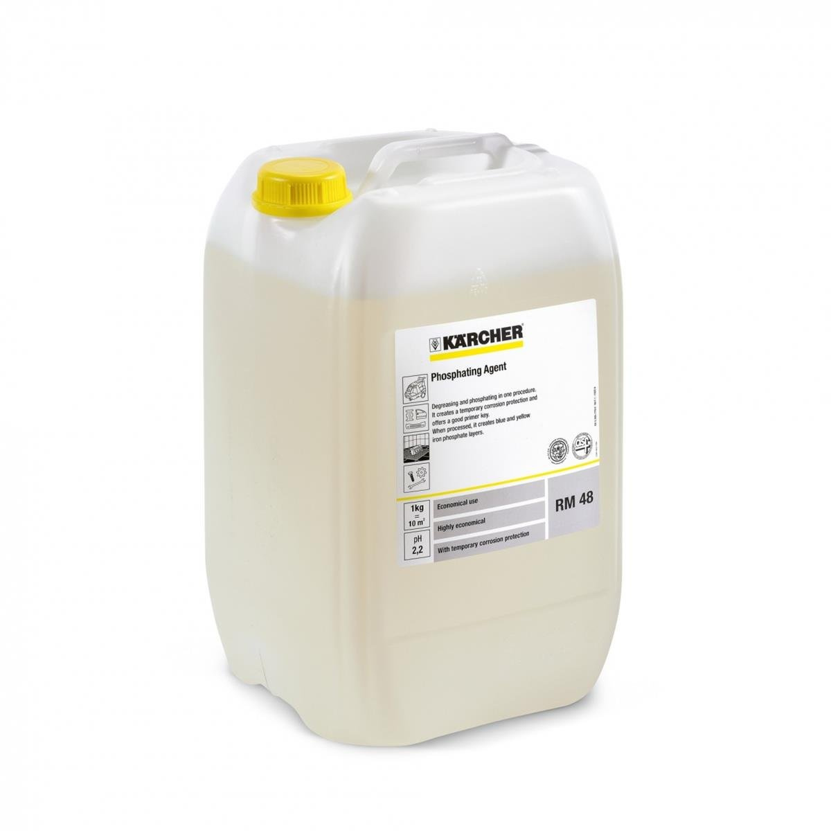 Karcher RM 48 Płyn do fosfatowania, 200l - wszechstronność i efektywność