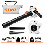 STIHL SH 86 – odkurzacz ogrodowy spalinowy, 1,1 KM