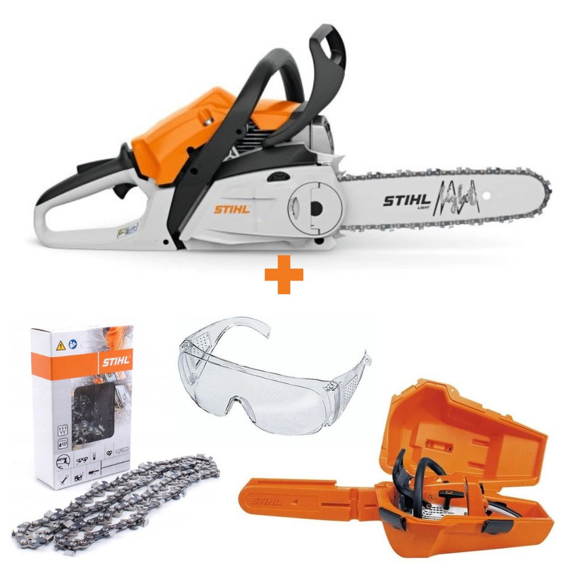 STIHL MS 212 C-BE PM3 35cm – Walizka, okulary i dodatkowy łańcuch