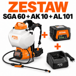 STIHL SGA 60 zestaw, opryskiwacz akumulatorowy