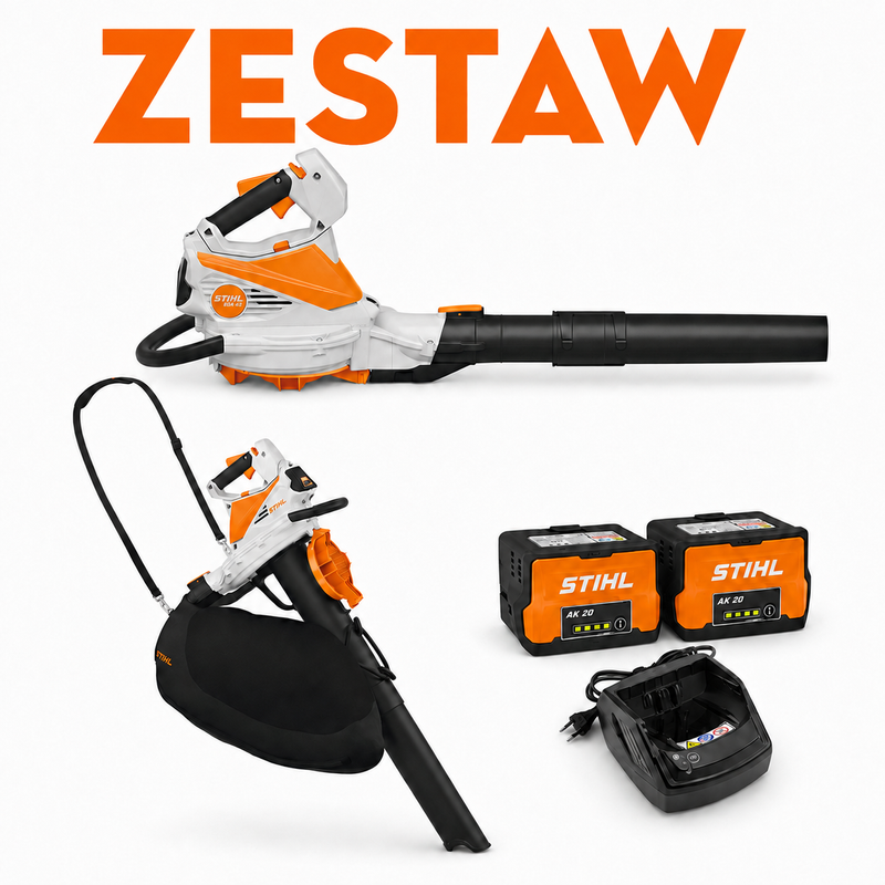 odkurzacz do liści akumulatorowy STIHL SHA 56 –ZESTAW