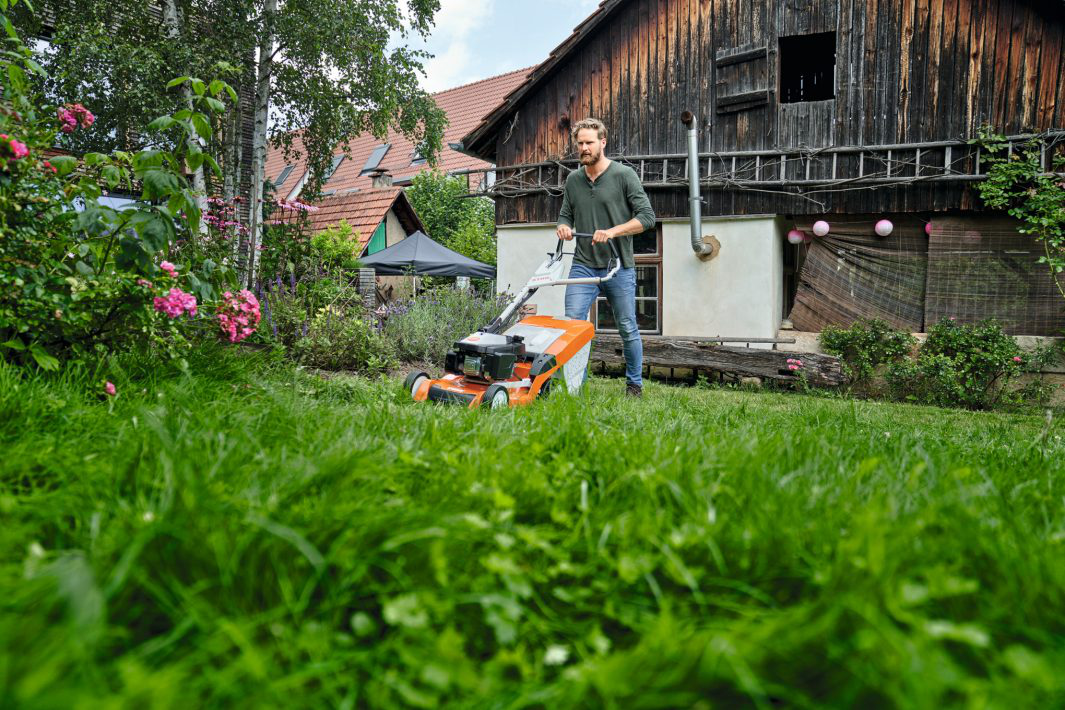 Stihl kosiarka spalinowa RM 650 T - Funkcjonalność mulczowania