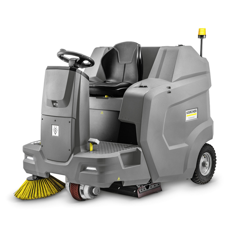 Karcher KM 100/120 R Bp - zamiatarka z trakcją akumulatorowa