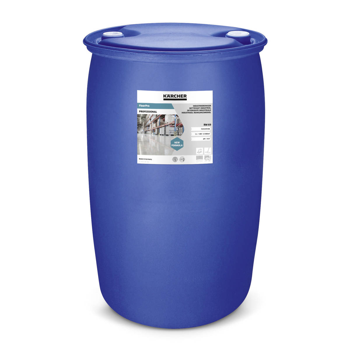Karcher RM 69 przemysłowy środek czyszczący 200L - wydajność i skuteczność