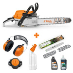 STIHL MS 261 C-M RD3 Pro – Cut kit 12, Smart connector, nauszniki, oleje i pojemnik na mieszanke