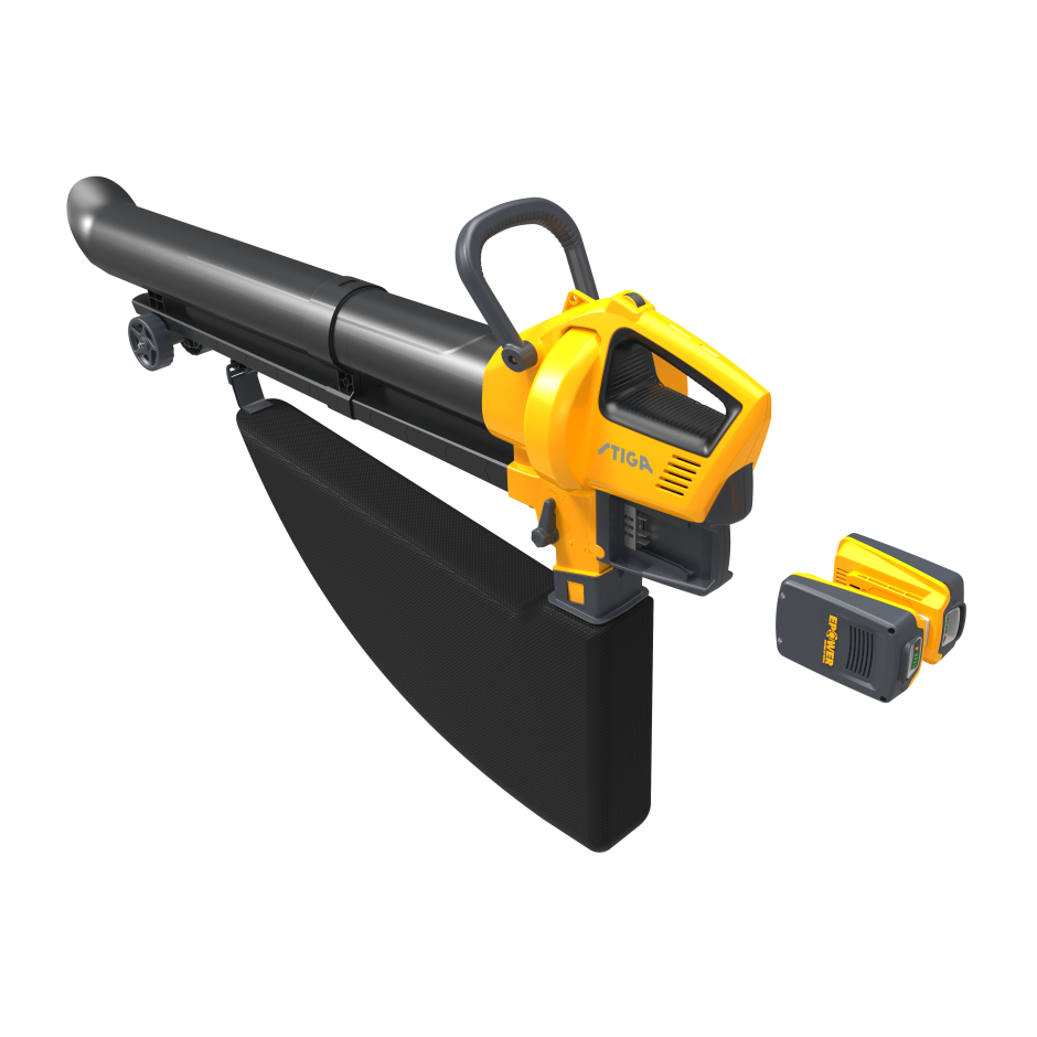 STIGA Dmuchawa aku. VS 100e 4.0 Ah - ergonomia i komfort pracy