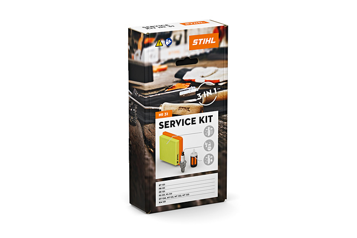 STIHL Zestaw serwisowy nr 31 do FS 131/311, FR/FB 131, HT 130/131/132/133/135, KM 131, BT 131 - łatwość wymiany