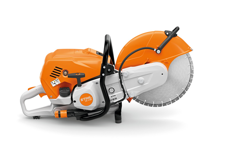 STIHL TS 710i – przecinarka spalinowa, tarcza korundowa 350 mm