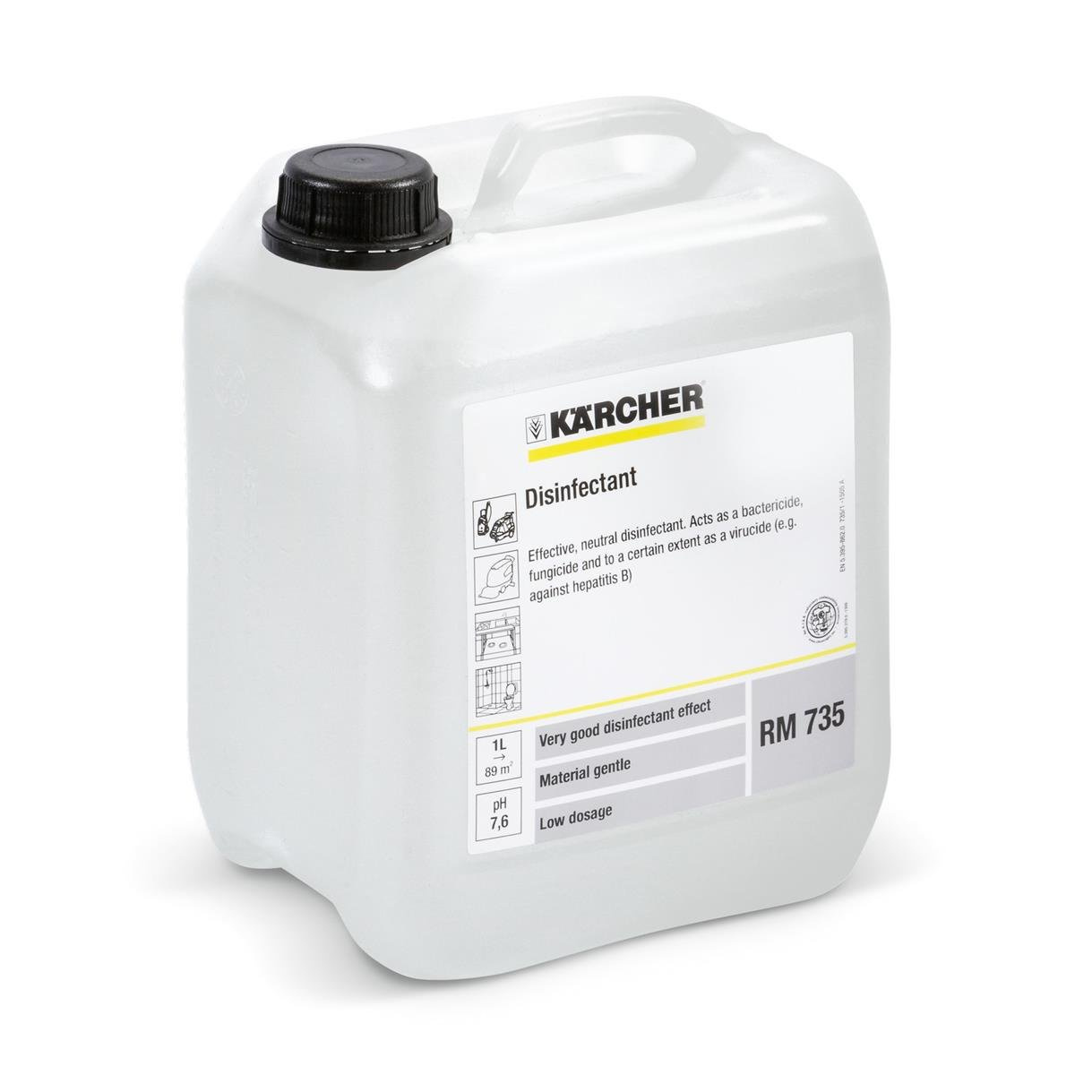 Karcher RM 735 środek dezynfekujący, 5L - skuteczna dezynfekcja i bezpieczeństwo