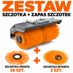 STIGA Zestaw szczotek do zamiatarki SWS 800