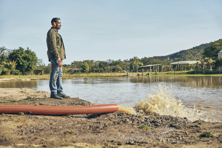 STIHL WP 900 – pompa wody spalinowa, maks. wydajność 94 m³/h