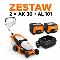 STIHL Kosiarka akumulatorowa RMA 243  +2X AK 20 +AL 101 