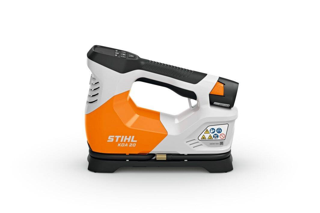 STIHL Kompresor KOA 20 zestaw AS2 + AL 1 - wygoda użytkowania i łatwość transportu
