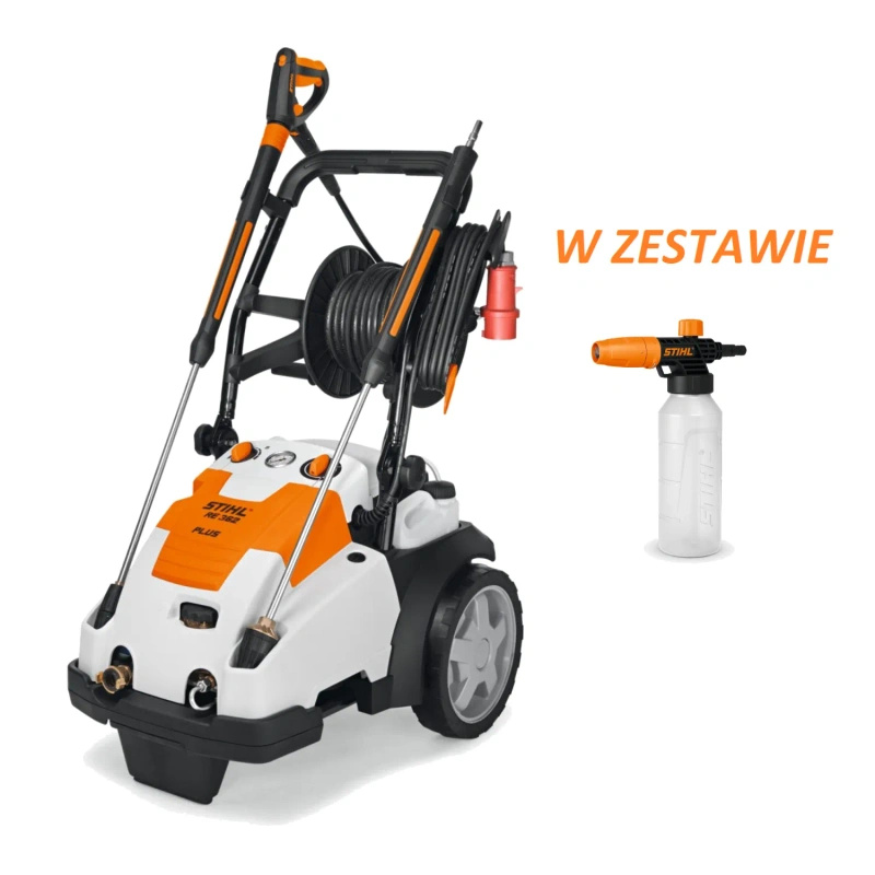 STIHL RE 362 PLUS – myjka wysokociśnieniowa, Zestaw: dysza do pianowania