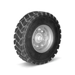 Zestaw kół z litej gumy KM 150/500 D/LPG