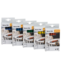 STIHL Marker PRO żółty - kreda do znakowania drewna