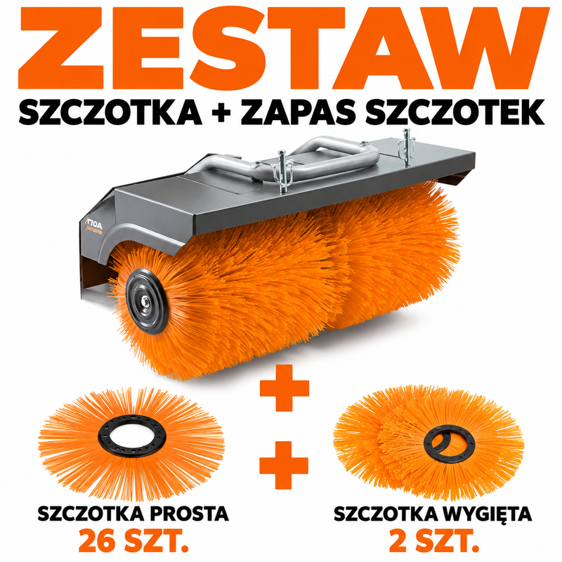 STIGA Zestaw szczotek do zamiatarki SWS 800