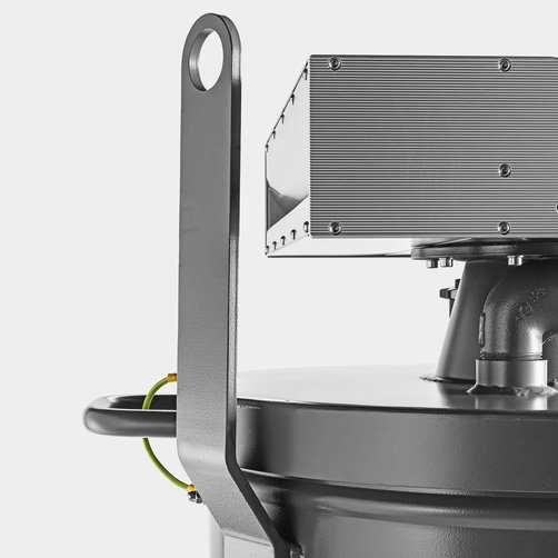 Karcher Odkurzacz Przemysłowy IVR 100/75-Pp Ef - opróżnianie i transport