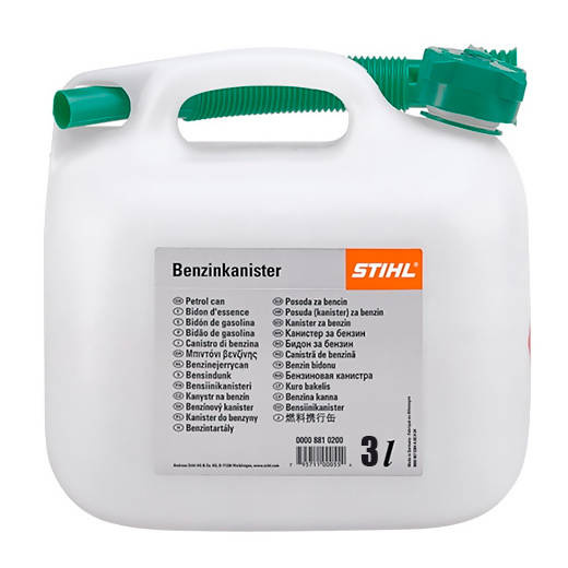 STIHL Kanister na benzynę 3l - praktyczność i bezpieczeństwo