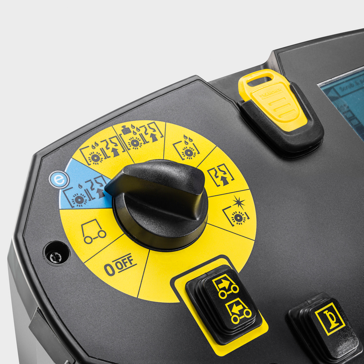 KARCHER Szorowarka kompaktowa B 110 R Bc Dose+D75 - wygoda użytkowania