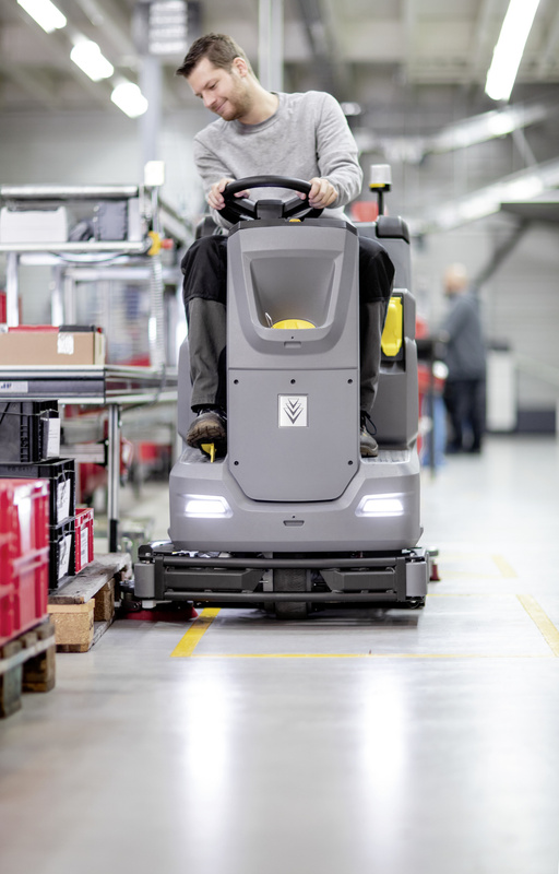 Karcher B 110 R Bc Dose+R75 - szorowarka kompaktowa samojezdna akumulatorowa