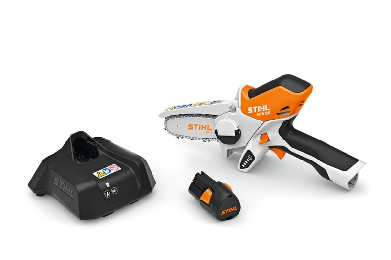 STIHL Przecinarka akumulatorowa GTA 26 (Akumulator + Ładowarka) + STIHL Kabura do przecinarki akumulatorowej GTA 26