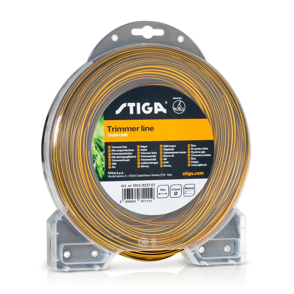 STIGA Żyłka tnąca tiger okrągłą blister 3,0 / 56m - precyzja i wydajność