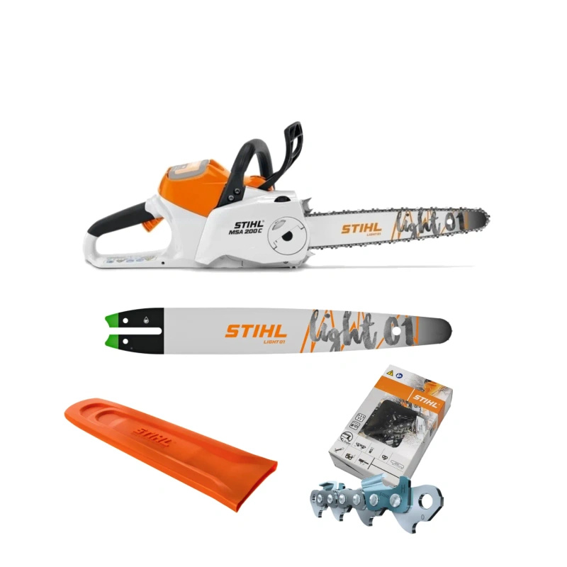 Stihl Pilarka akumulatorowa MSA 200 C-B z systemem AP. Prowadnica: 30 cm 1/4” PM3 1,1