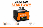 STIHL AK 20 - akumulator, pojemność 144 Wh