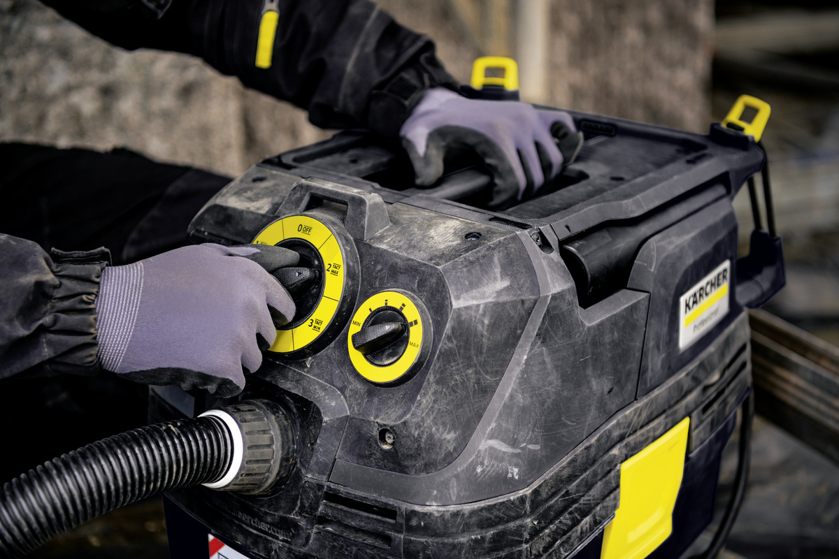 Karcher NT 30/1 Tact Te L - ergonomiczna konstrukcja