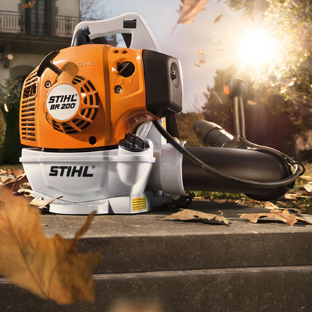 Stihl dmuchawa plecakowa BR 200 [Siła nadmuchu 12 N] [Maks. pręd. powietrza 67 m/s]