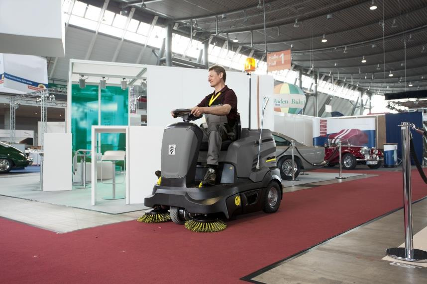 Karcher zamiatarka KM 90/60 R Bp Pack Adv - łatwość w obsłudze