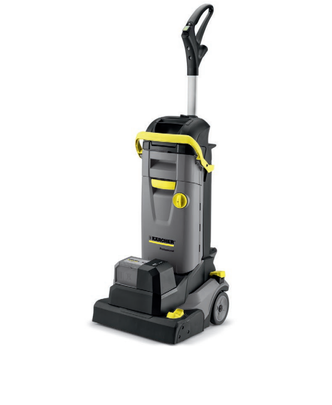 Karcher Szorowarka BR 30/4 C BP PACK - szybko obracająca się szczotka walcowa