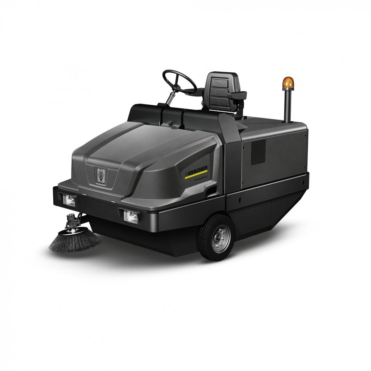 Karcher zamiatarka przemysłowa KM 130/300 R D - wydajność i ergonomia