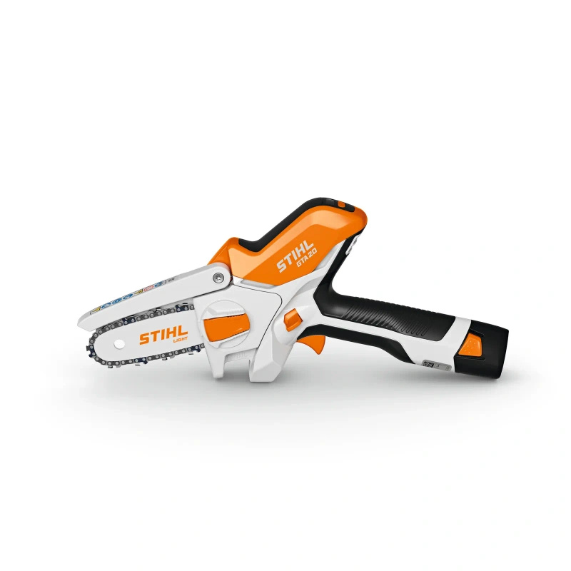 STIHL GTA 20 – akumulatorowa przecinarka do drewna z AS 2 i ALS 31