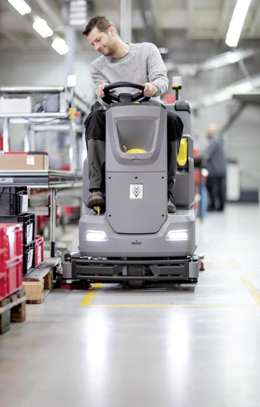 Karcher B 110 R Bp Pack 160 Ah Li Dose+SSD+R75 - szorowarka samojezdna akumulatorowa