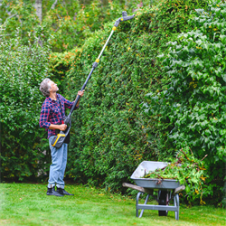 STIGA MT 500e – zestaw 2w1: nożyce i pilarka akumulatorowa