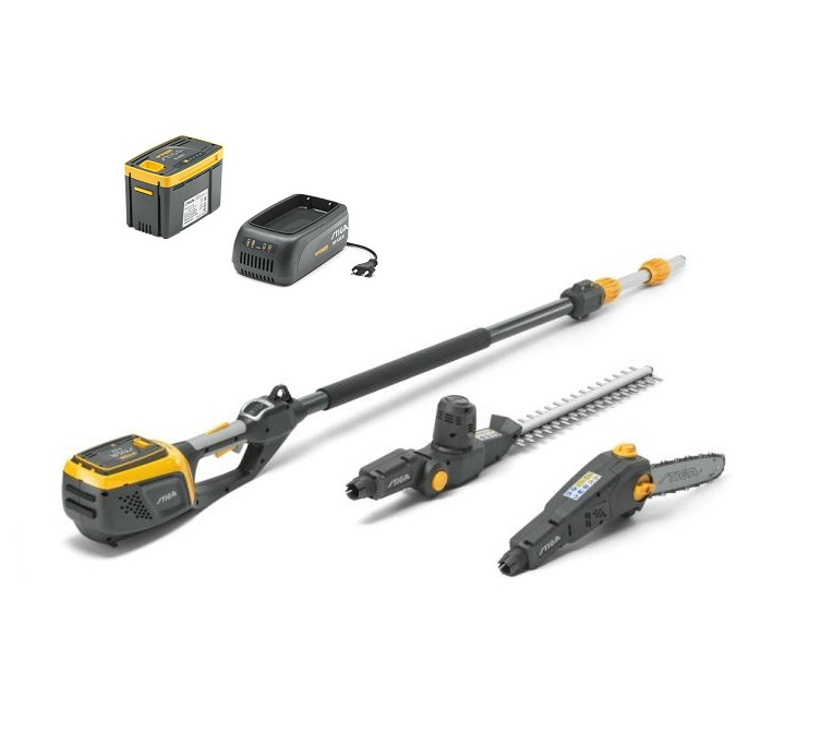 STIGA MT 500e – zestaw 2w1: nożyce i pilarka akumulatorowa