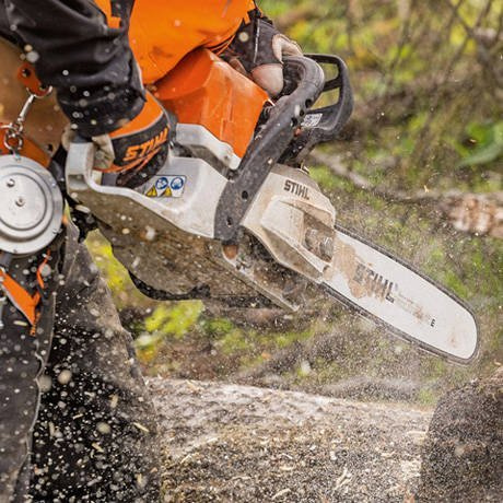 Stihl pilarka spalinowa MS 362 C-M RS - ergonomia i bezpieczeństwo