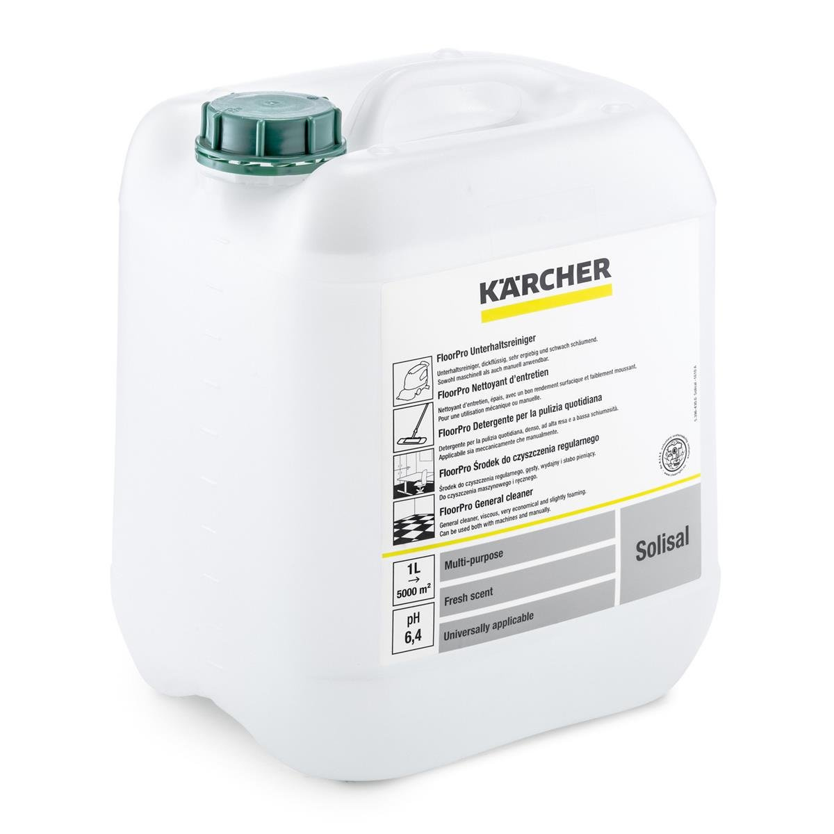 Karcher Solisal do czyszczenia regularnego 10L - bezpieczne działanie i wydajność