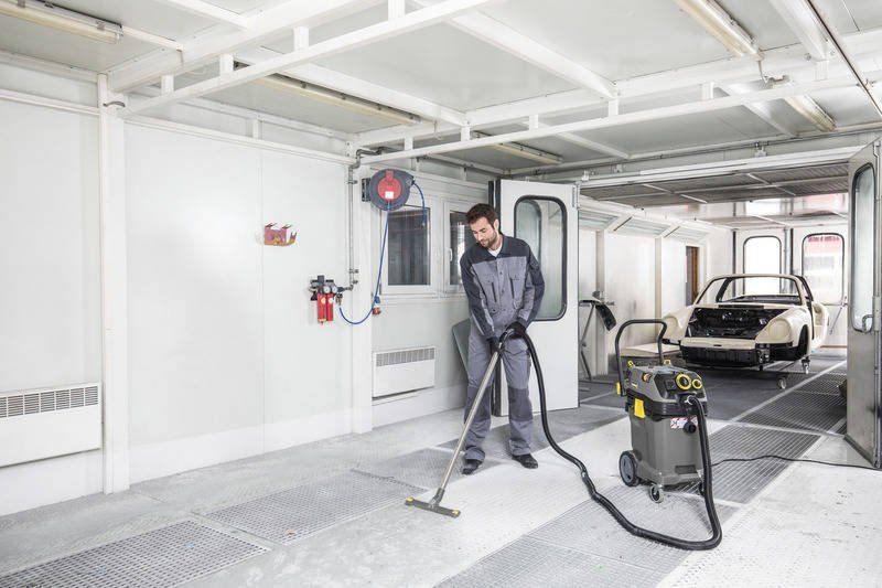 Karcher odkurzacz uniwersalny NT 50/1 Tact Te H - łatwość w utrzymaniu