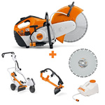 Stihl przecinarka TS 500i [Moc 5,3 KM] ściernica korundowa; 350 mm  - ZESTAW