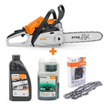 STIHL MS 212 C-BE PM3 35cm – dodatkowe oleje i łańcuch