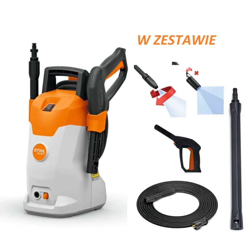 STIHL RE 80 X – myjka wysokociśnieniowa, 330 l/h, 120 bar